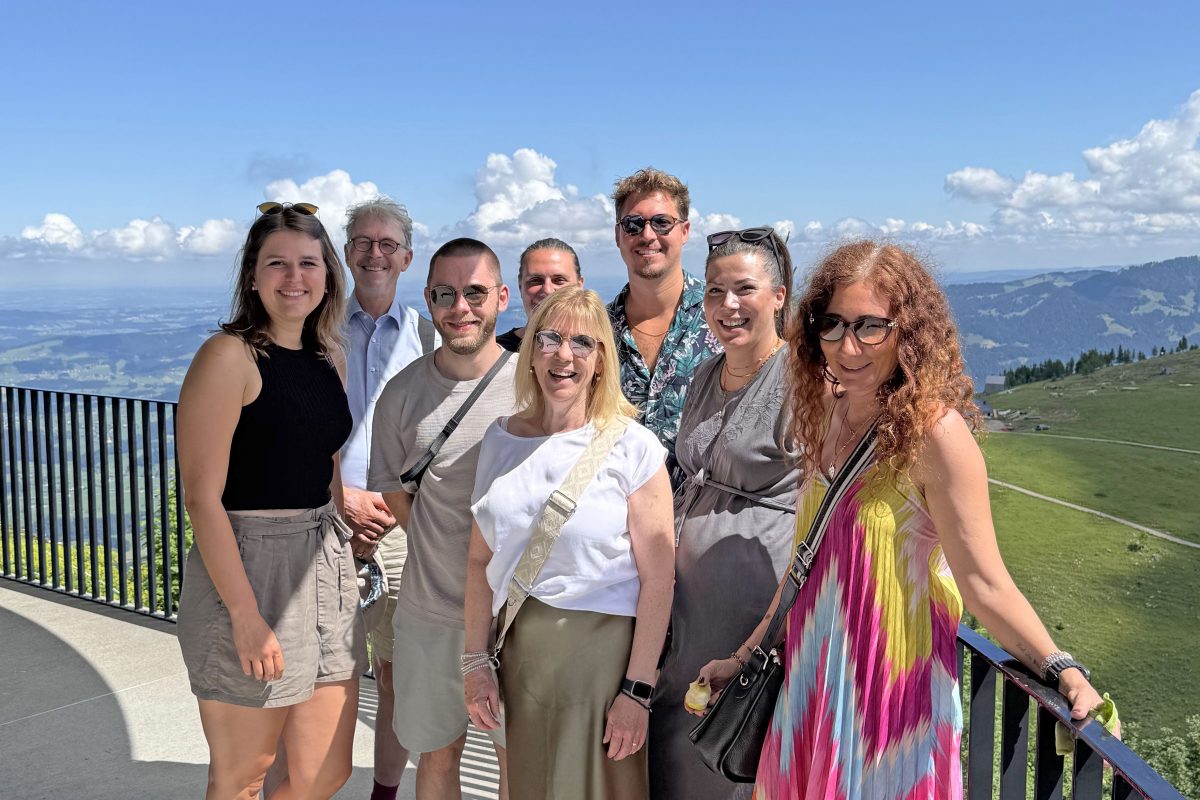 Team Weber & Partner auf Exkursion nach Vorarlberg