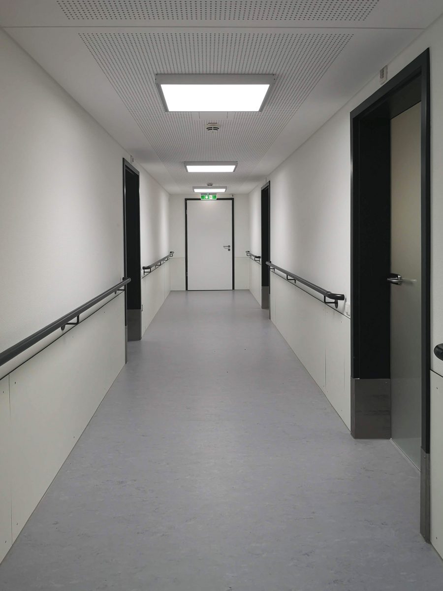 Umbau und Sanierung Paul-und-Charlotte-Kniese-Haus in Weinheim mit Fokus auf die Anforderungen von Seh- und Mehrfachbehinderten Menschen