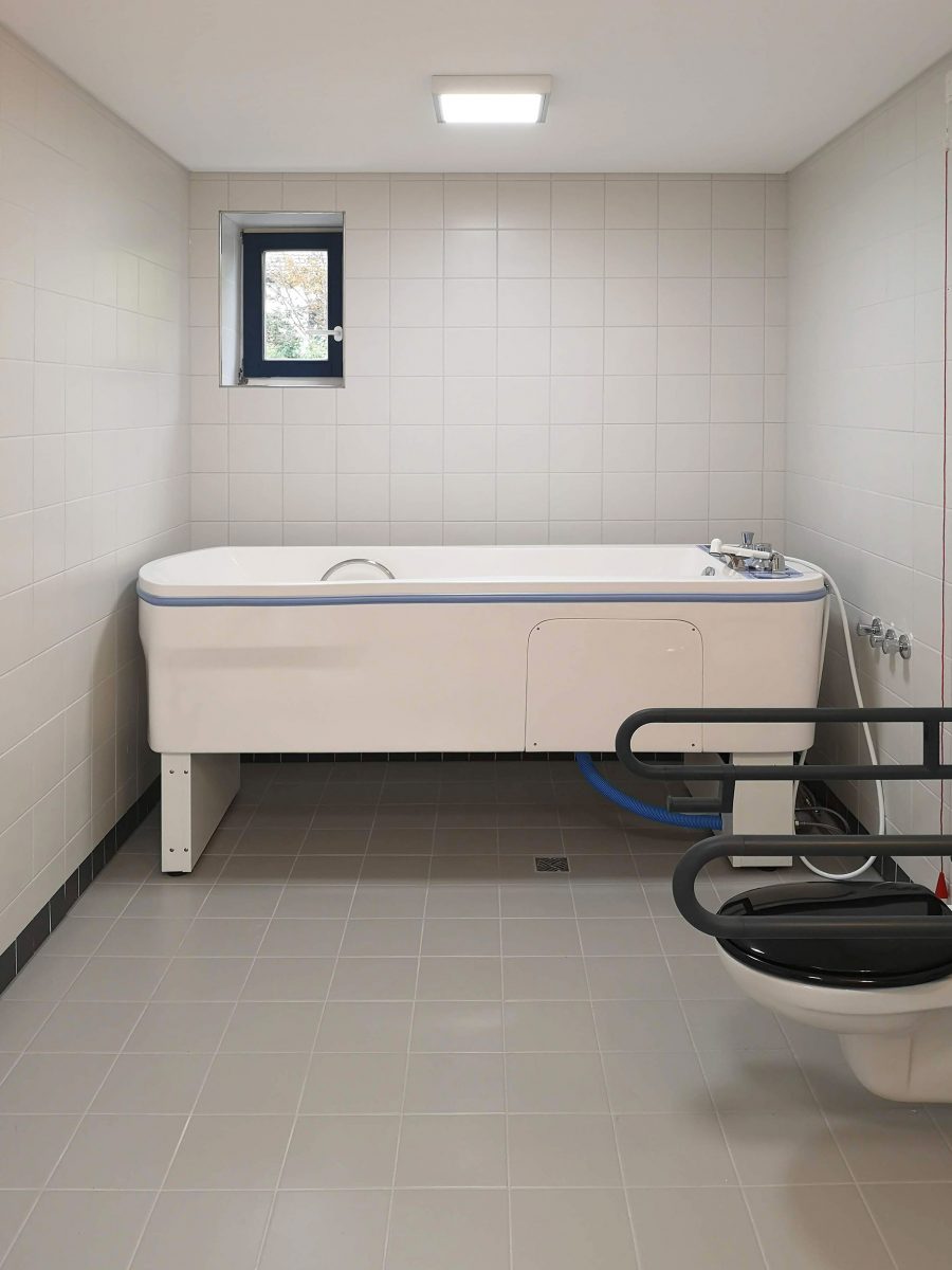 Umbau und Sanierung Paul-und-Charlotte-Kniese-Haus in Weinheim mit Fokus auf die Anforderungen von Seh- und Mehrfachbehinderten Menschen